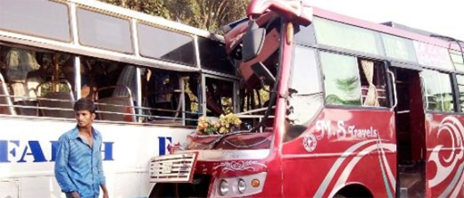 bus accident in kateel 2